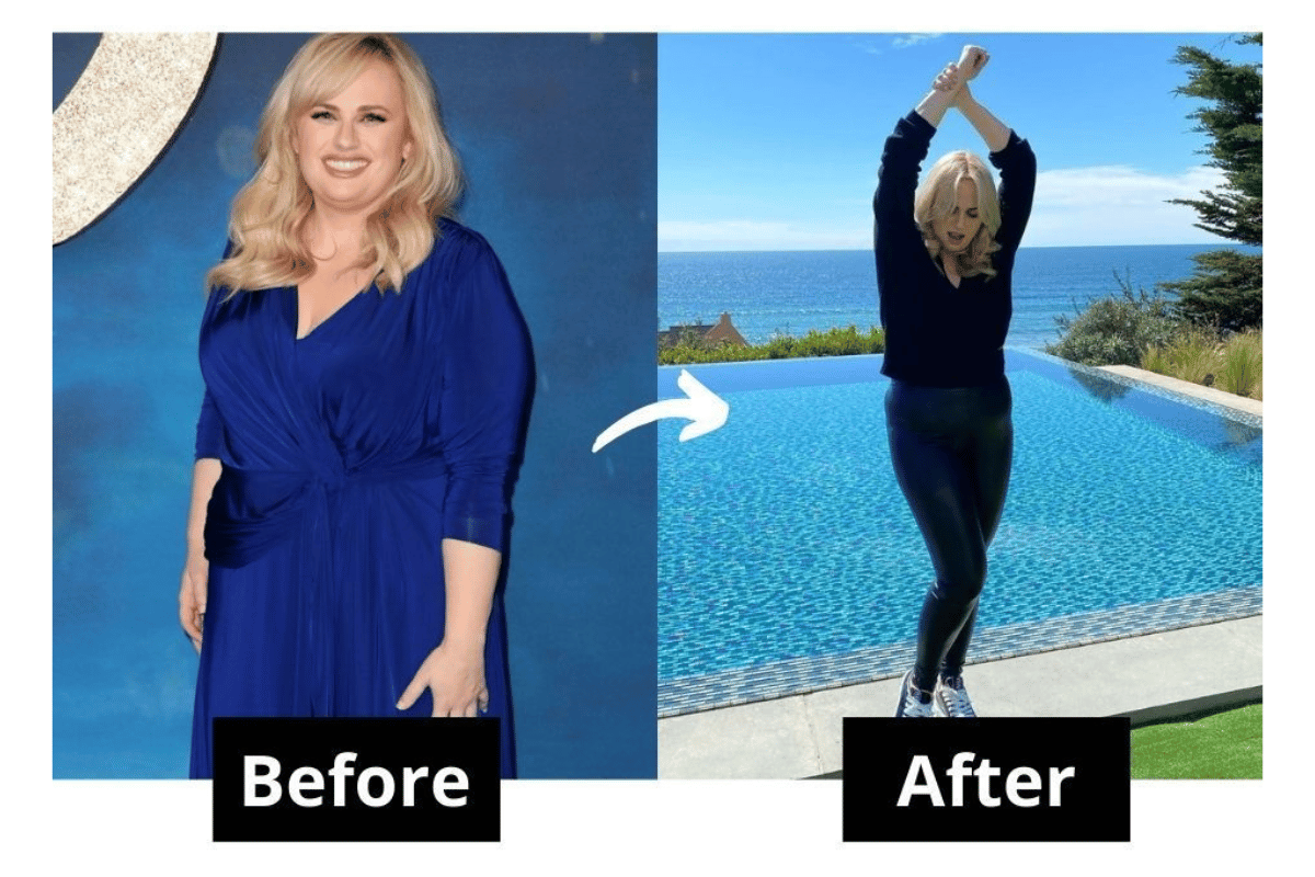 Rebel Wilson transformation