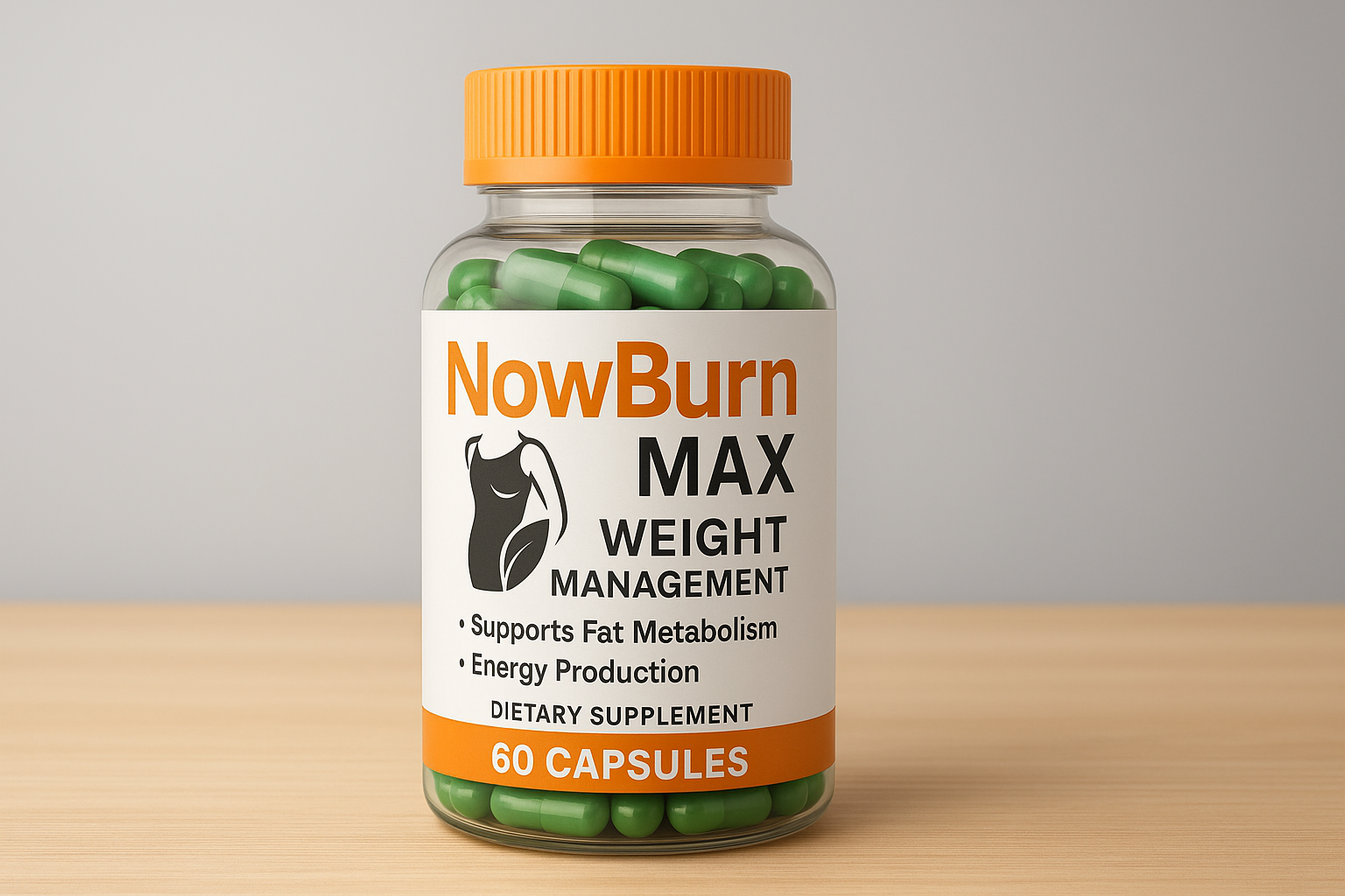 NOW BURN supplement bottle